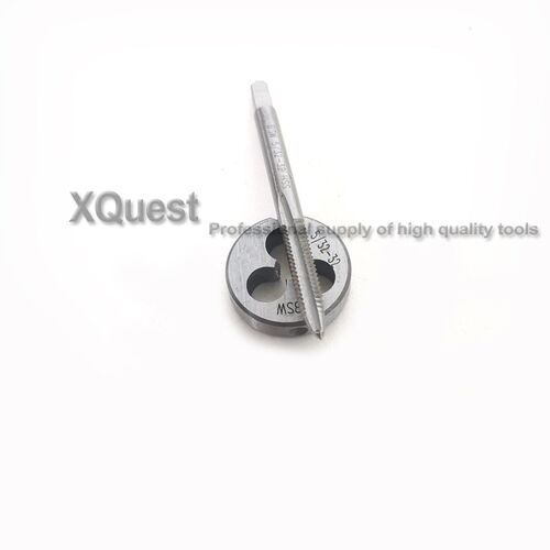2pcs HSS Withworth thread tap and die set BSW 1/8 5/32 3/16