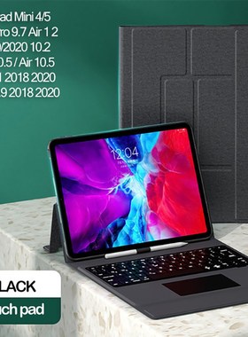 Touchpad Keyboard Case for Ipad Pro 11 12.9 20