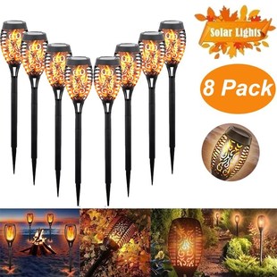 LED Light Flickering IP6 Landscape Solar 12LED Garden