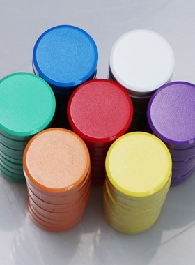24pcs 3cm Round Colored Magnets Whiteboard Magnetic Pins Bla