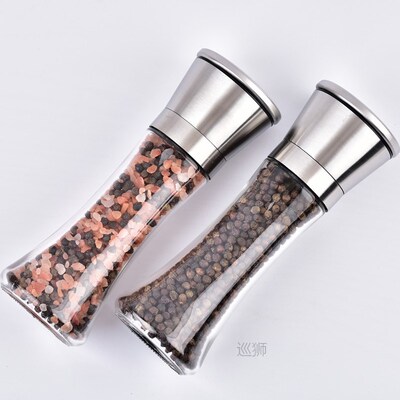 175g black pepper, 500g rose sea salt with 2 grinders