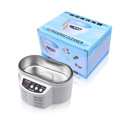 600ml Mini Ultrasonic Cleaner Glasses Jewelry Watch Denture