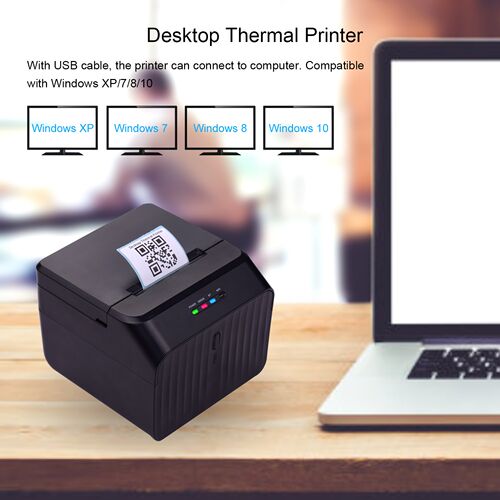Desktop 58mm hermal Label Printer Wired Barcode Printer SB B