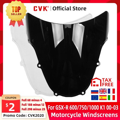 Motorcycle Windshield Windscreen For SUZUKI GSXR600 GSXR750