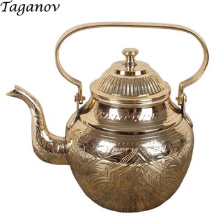handmade Pure copper Teapot water kettle 750 ml 950 ml 1300