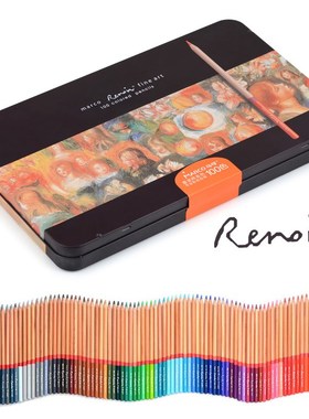 Renoir 48/72/100/120 watercolor and oil-color pencil for han