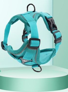 Vest-style dog harness small dog  Bichon Hiromi chest pup