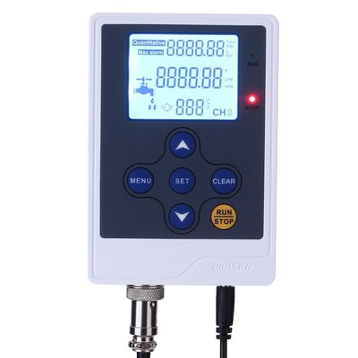 DIGITEN LCD Water Liquid Flow Rate Volume Digital Display Fl