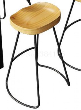 Simple Modern Bar Table Solid Wood Table And Chair Combinati