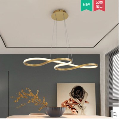 Modern New Creative LED pendant lights Kitchen alunum silica