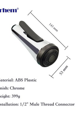 Kitchen Spring Pull Out Faucet Sprayer Handheld  Pull Down K