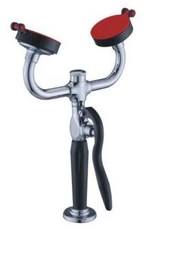 WJH0355A Eye Wash  Desktop mobile double mouth laboratory ey