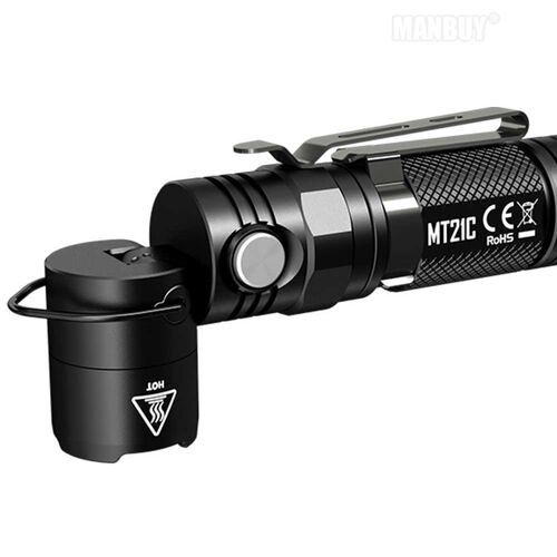 MT21C Multi-functional 90Degree Adjustable Flashlight 1000LM