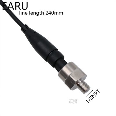 DC 5V 1/8NPT Pressure Transducer Transmitter Sensor Stainles