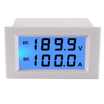 LCD display DC Voltage and current meter voltmeter ammeter r