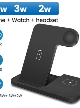 15W Qi Wireless Charger Stand for iPhone 13 12 11 XS XR X 8