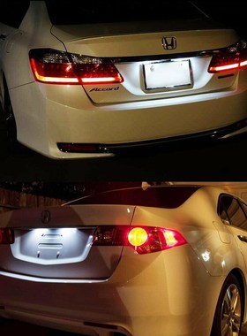 Xenon White OEM-Fit LED License Plate Light For Acura MDX RL