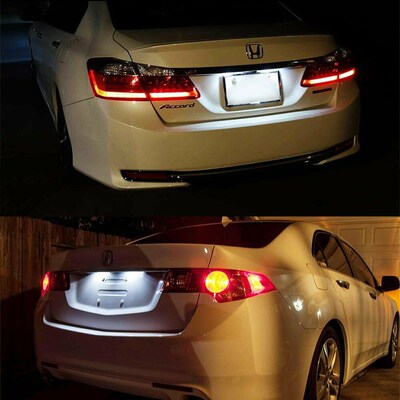 Xenon White OEM-Fit LED License Plate Light For Acura MDX RL