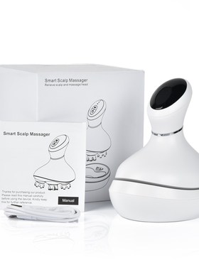 Smart Head Scalp Massager USB Charging Wireless Head Massage