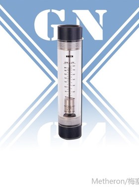 The Water Glass Rotameter 2~20 GPM 2.5% Accuracy PP Material