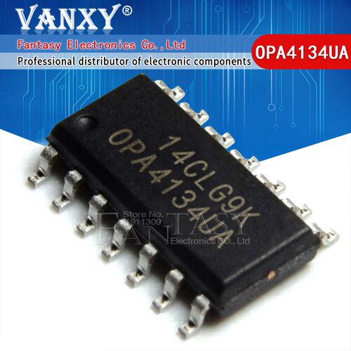 5pcs OPA4134UA SOP-14 OPA4134 SOP14 OPA4134U SOP