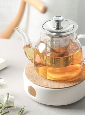 Heat-resisting Glass Teaset Warmer With Candle Room Tealight