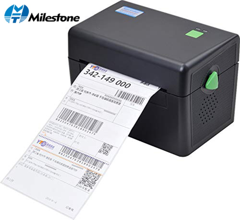 108mm hermal Label Barcode Printer bluetooth destop 100x100m