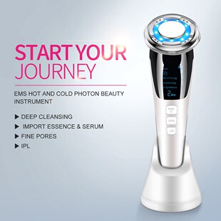 Face Photon RF Radio Frequency EMS Mesotherapy Led Light The