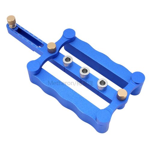 1 Set Aluminum Alloy Woodworking Driling locator 6/8/10mm Se