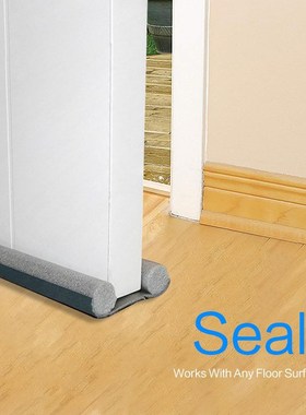 3pcs Door Seam Bottom Seal Soundproof And Dustproof Strip Cl