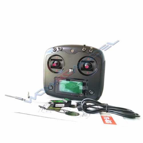 Black FS I6S FS I6S Flysky 10CH 2.4G RC Quadcopter Transmit