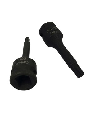 7 Pcs T/M/H/RT Type Impact Socket Bits 3/8 Inch Driver Metri