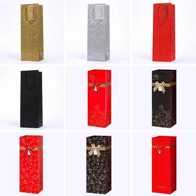 Red wine gift bag single red wine bag handbag 10PC