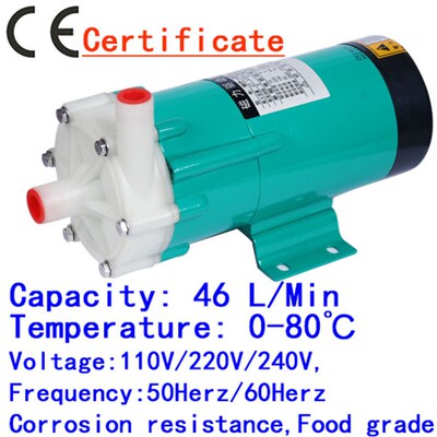 Chemical Impeller Magnetic Drive Water Pump MP-20RX 50HZ 220