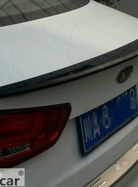 ABS Plastic Painted Deflector Rear Tail Trunk Lip Wing Roof