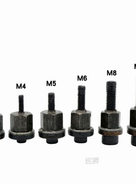 6Pcs Hand Rivet Nut Head Nuts Simple Installation Manual Riv