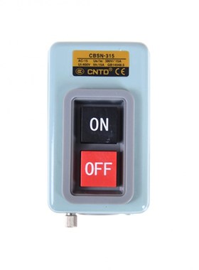 AC 380V 15A NO OFF CBSN-315 Dual Positions Power Push Button
