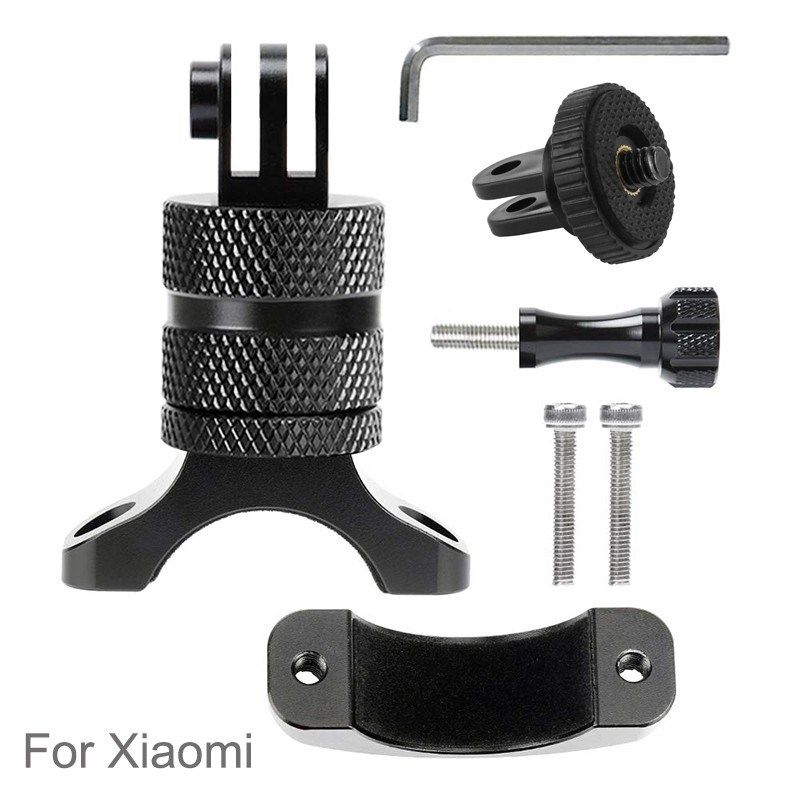 bicycle motorcycle handlebar aluminum clamp holder tripod mo