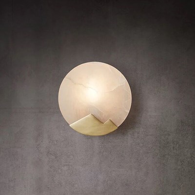 new Chinese copper wall light creative designer background a