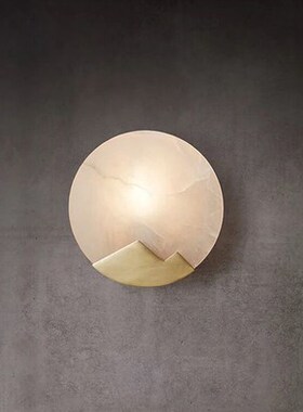 new Chinese copper wall light creative designer background a