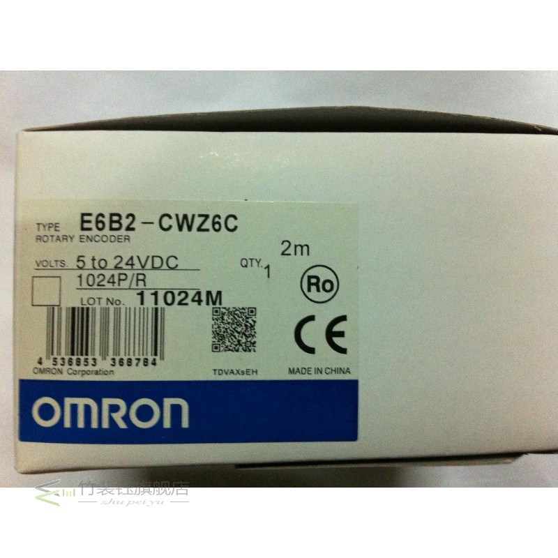 Rotary Encoder E6B2-CWZ6C 1024P/R, 5-24VDC,OPEN,ABZ PHASE,