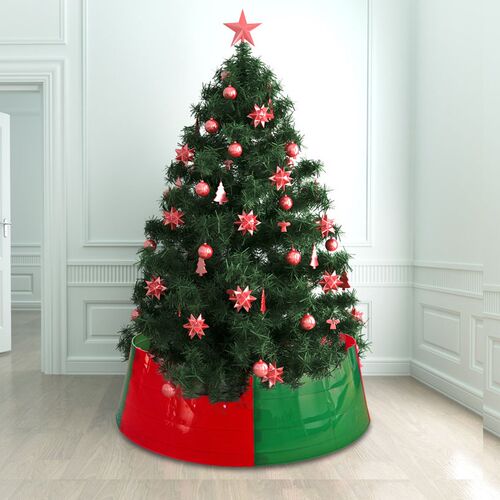 Outdoor Christmas ree Skirt ree Collar 30-Inch 3D Christmas