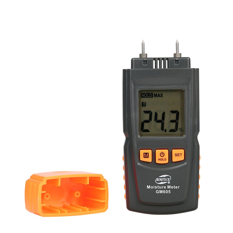 Digital Wood Moisture Meter Humidity Tester Timber Damp Dete