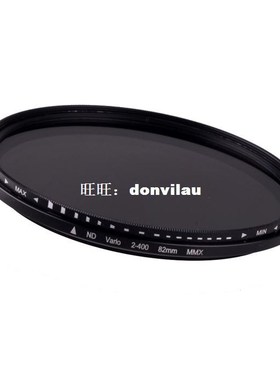 New 82mm Fader Variable ND Filter Adjustable ND2 to ND400 Ne