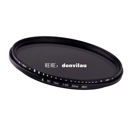 New 82mm Fader Variable ND Filter Adjustable ND2 to ND400 Ne