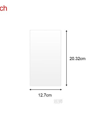 Transparent Cake Cream Scraper Cake Making Scraper Rectangul