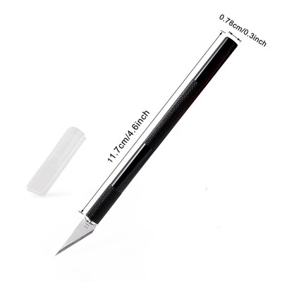 Vinyl Car Wrap Carbon Foil Film Handle Scalpel Art Knife+5pc