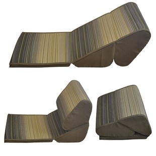 Collapsible Tatami Floor Seating Japanese Chaise Chair Zaisu