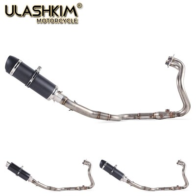 Motorcycle Full Exhaust System Slip On For kawasaki Ninja 25