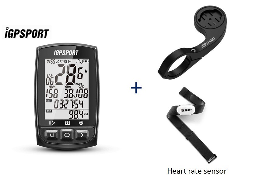 IGS50E ANT+ GPS Bluetooth Bicycle Wireless Stopwatch Speedom